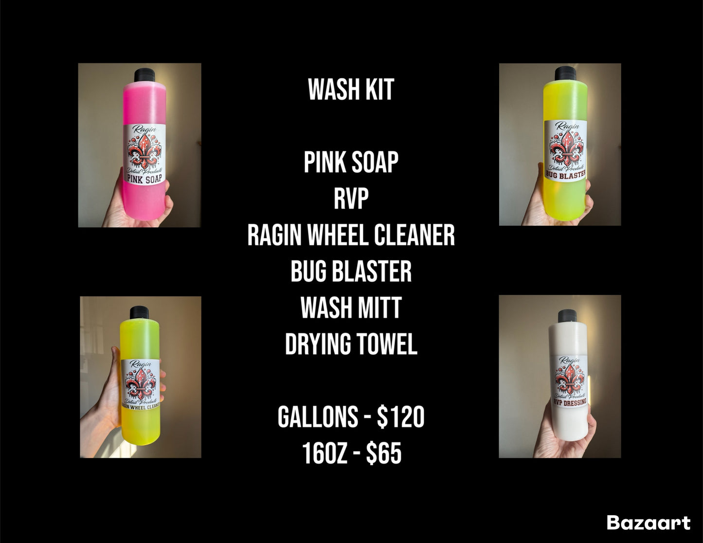 Wash kit (gallons)