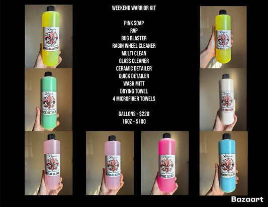 Weekend warrior kit (16oz)